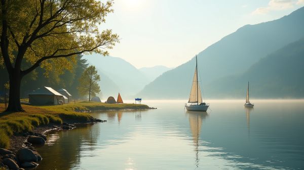 Découvrir le camping au lac du Bourget : activités et hébergements
