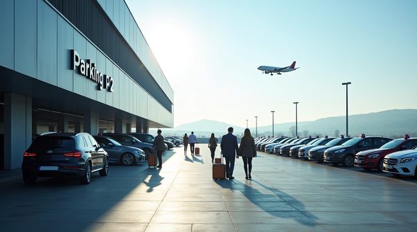 Parking économique et pratique à l'aéroport lyon saint exupéry
