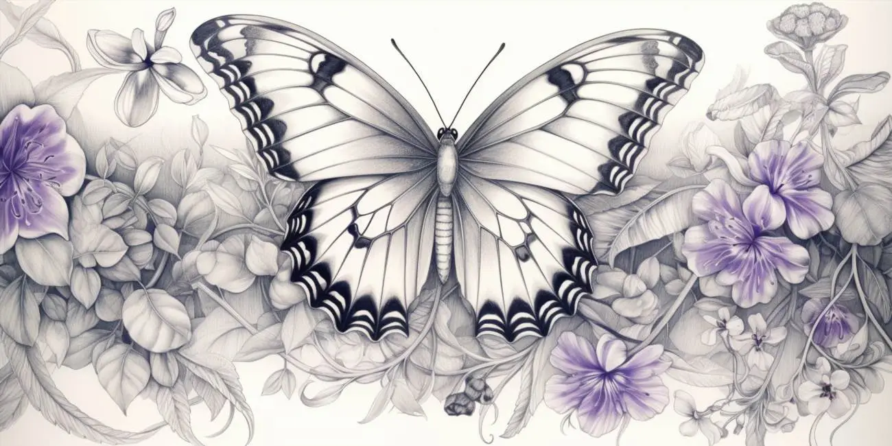 Comment dessiner un papillon