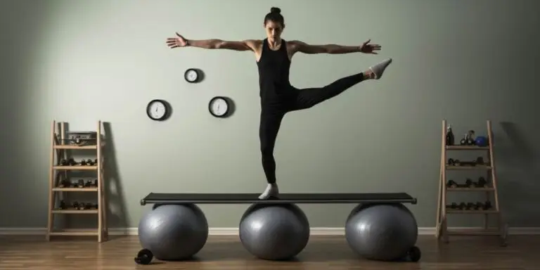 Exercices d'équilibre et proprioception
